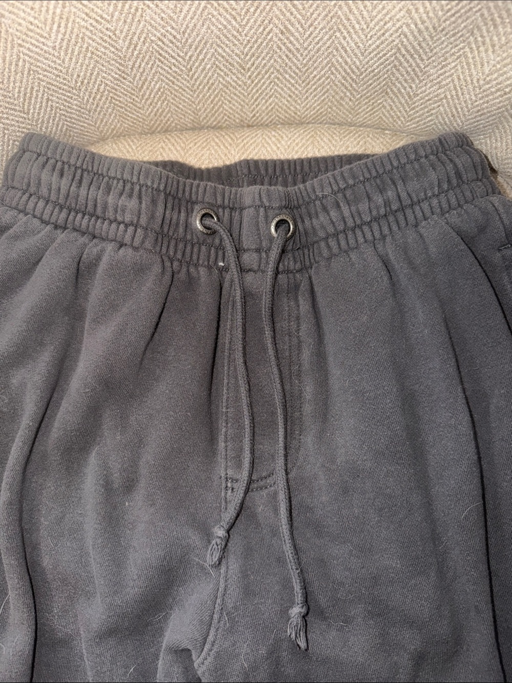 Aeropostale Men's XS Cloud Soft Dark Grey Cuffed Jogger Sweatpants - Picture 2 of 6